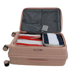 Pierre Cardin - PC3939M Front opening 69cm Medium Hard Shell Suitcase - Blush