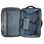 Pierre Cardin - PC3940C 54cm CABIN 2 Wheel Soft-Shell Trolley Case - Black