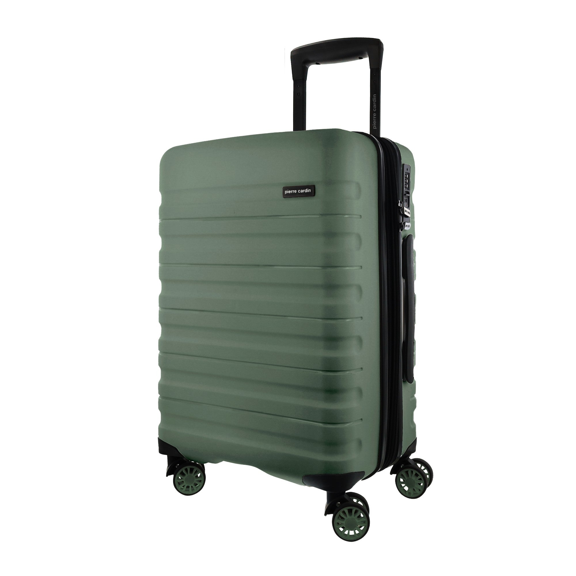 Pierre Cardin - PC3941C 54cm Small Cabin Hard Shell Suitcase - Moss-1