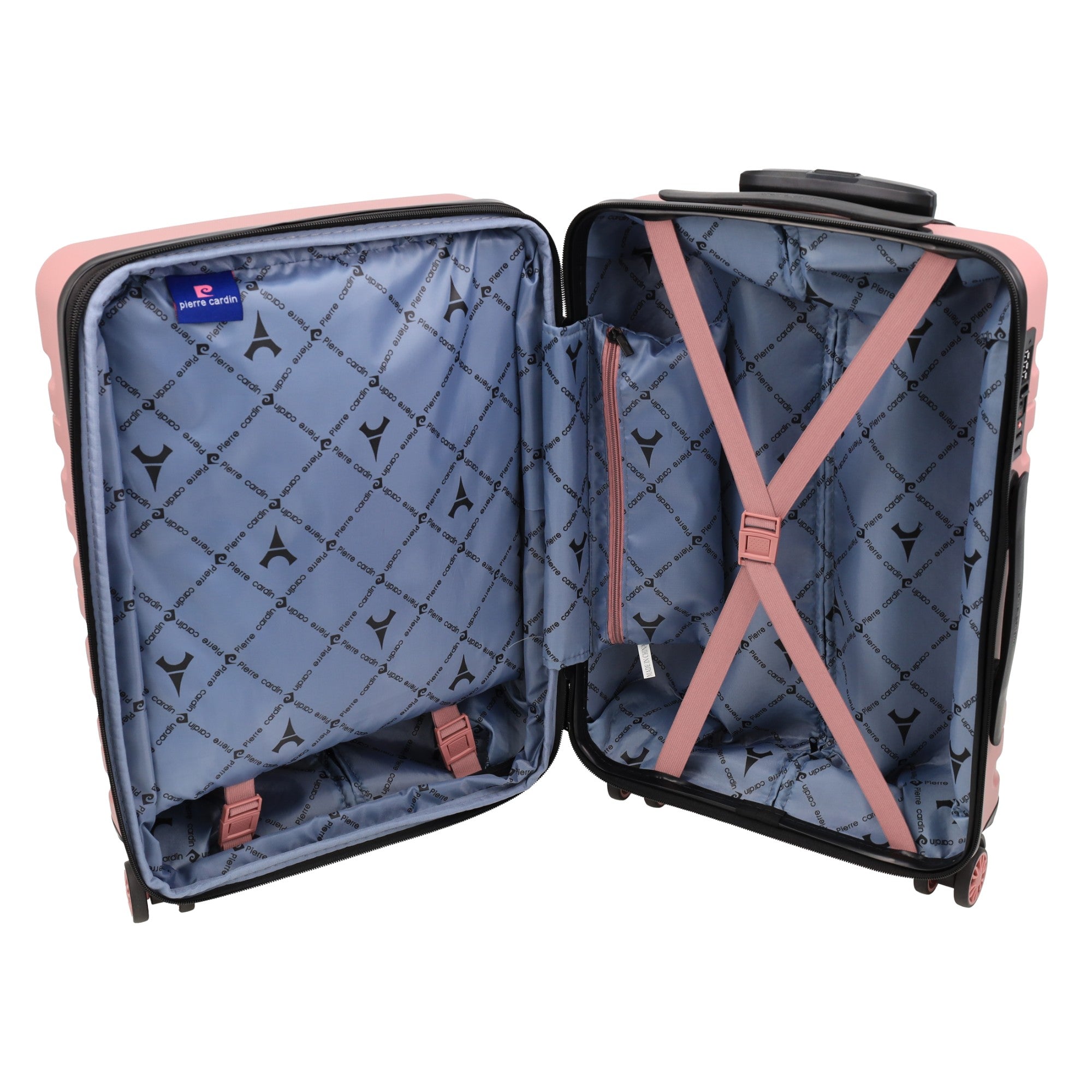 Pierre Cardin - PC3941C 54cm Small Cabin Hard Shell Suitcase - Rose-5