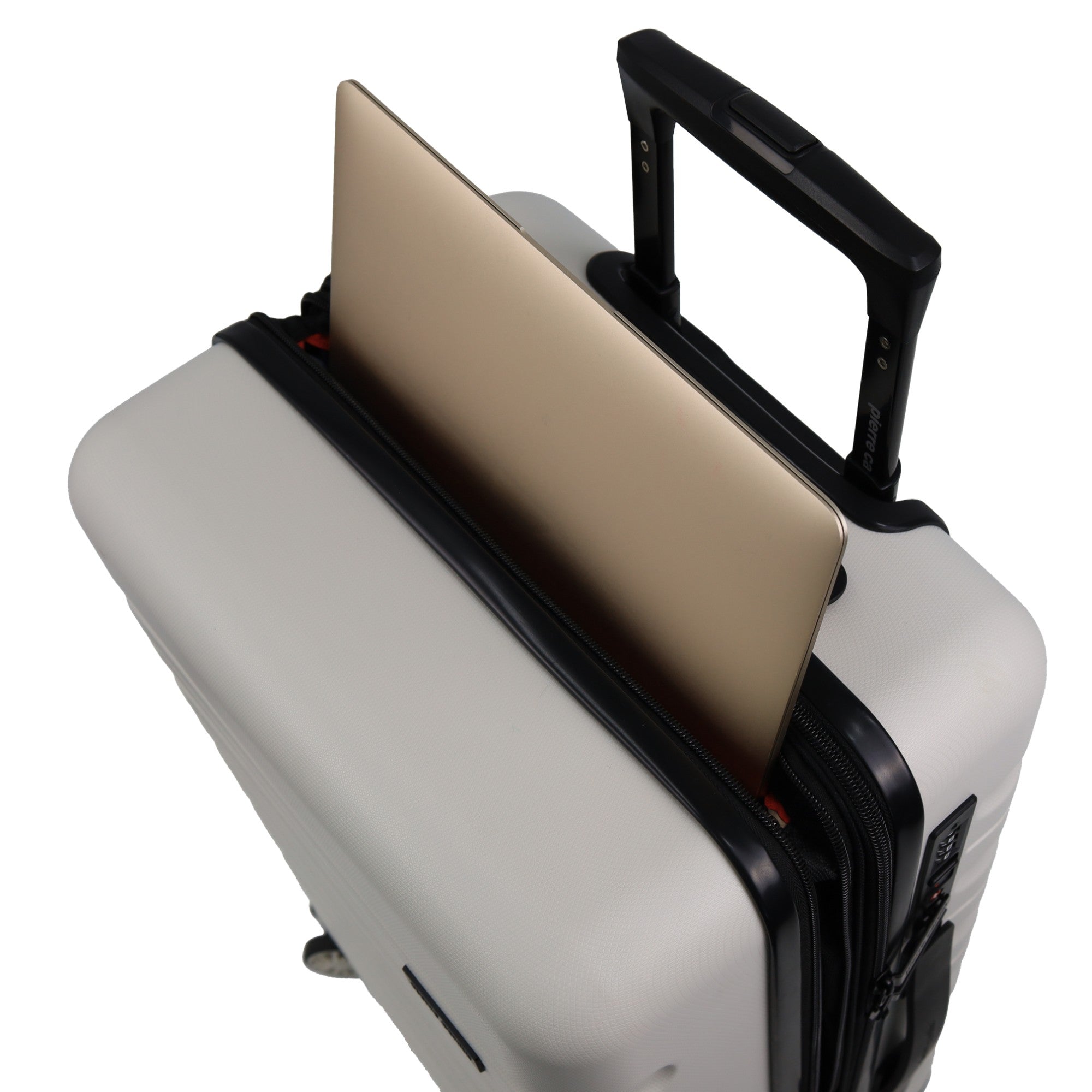 Pierre Cardin - PC3941C 54cm Small Cabin Hard Shell Suitcase - Snow-4