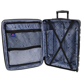 Pierre Cardin - PC3941M 70cm Medium Hard Shell Suitcase - Black - 0