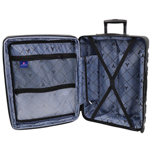 Pierre Cardin - PC3941M 70cm Medium Hard Shell Suitcase - Black