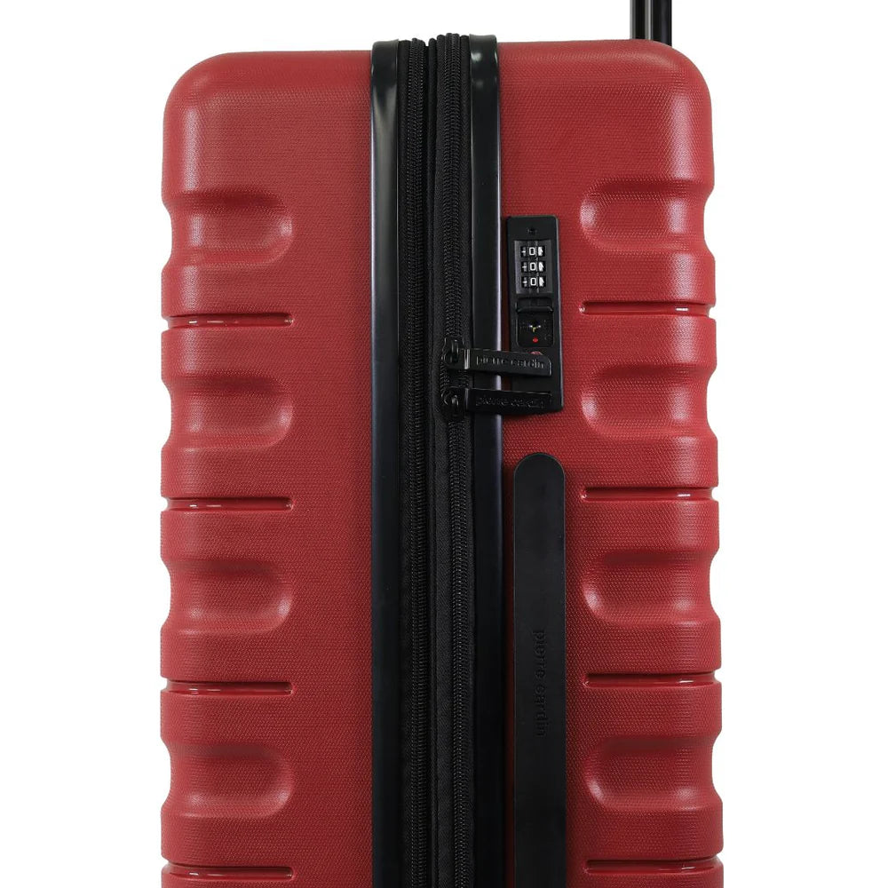 Pierre Cardin - PC3941L 80cm Large Hard Shell Suitcase - Red - 0