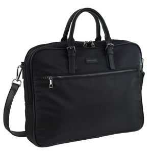 Pierre Cardin - PC4021 Nylon Laptop Bag - Black