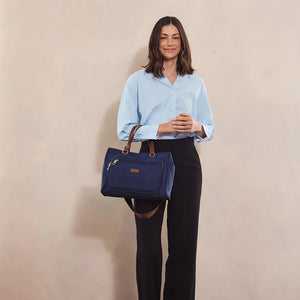 Pierre Cardin - PC4074 Nylon Crossbody Bag - Navy