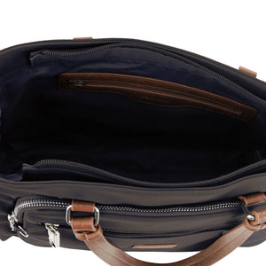 Pierre Cardin - PC4074 Nylon Crossbody Bag - Black