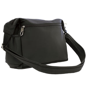 Pierre Cardin - PC4077 Nylon Crossbody Bag - Black