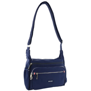 Pierre Cardin - PC4077 Nylon Crossbody Bag - Navy