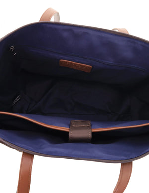 Pierre Cardin - PC4109 Nylon Tote Bag - Chocolate