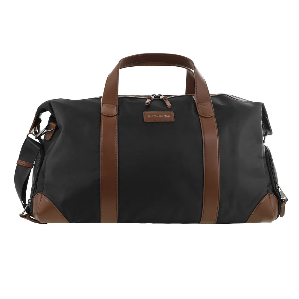 Pierre Cardin - PC4111 Nylon Overnight Bag - Black