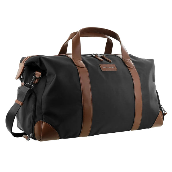 Pierre Cardin - PC4111 Nylon Overnight Bag - Black