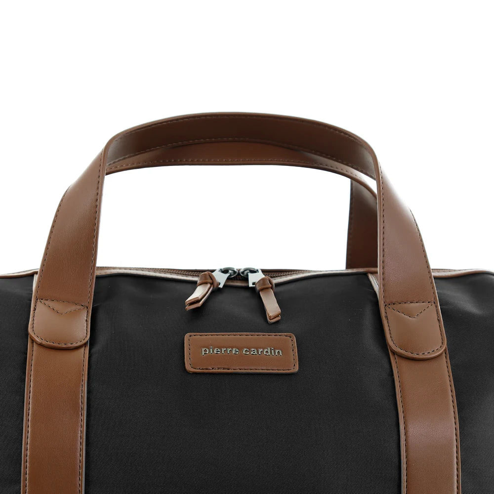 Pierre Cardin - PC4111 Nylon Overnight Bag - Black