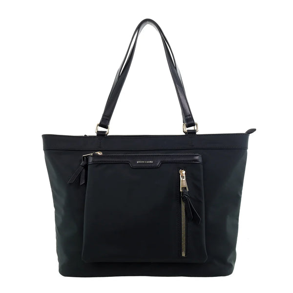 Pierre Cardin - PC4113 Nylon Hobo Bag - Black