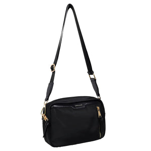 Pierre Cardin - PC4115 Nylon Crossbody Bag - Black