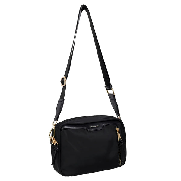 Pierre Cardin - PC4115 Nylon Crossbody Bag - Black