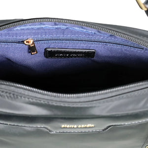 Pierre Cardin - PC4115 Nylon Crossbody Bag - Black