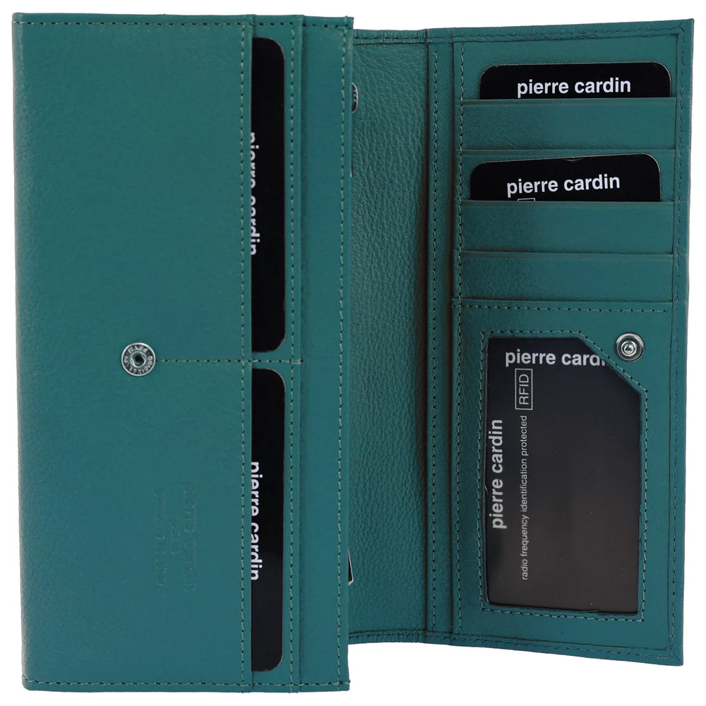 Pierre Cardin - PC8785 Leather Ladies Wallet - Green