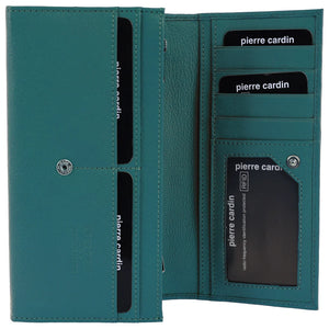 Pierre Cardin - PC8785 Leather Ladies Wallet - Green