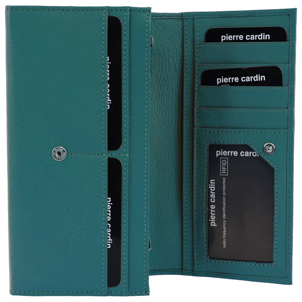 Pierre Cardin - PC8785 Leather Ladies Wallet - Green