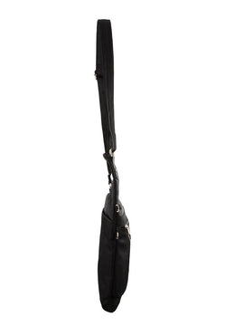 Pierre Cardin - 2416 Nylon Crossbody Bag - Black - 0