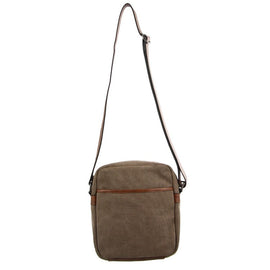 Pierre Cardin - PC2580 Canvas Crossbody Bag - Brown - 0