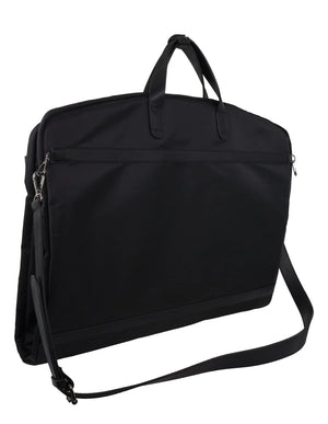 Pierre Cardin - PC4019 Nylon Overnight Garment Bag - Black