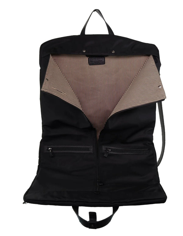 Pierre Cardin - PC4019 Nylon Overnight Garment Bag - Black
