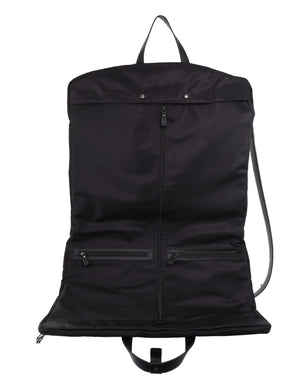Pierre Cardin - PC4019 Nylon Overnight Garment Bag - Black