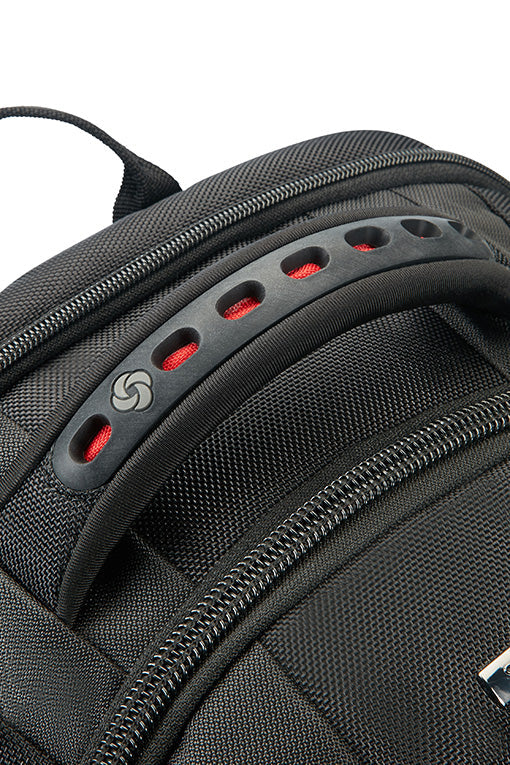 Samsonite - Leviathan 17.3in Laptop Backpack - Black/Red