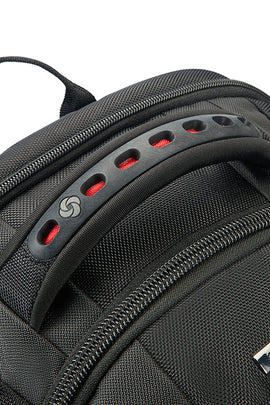 Samsonite - Leviathan 17.3inch Laptop Backpack - Black/Red - 0