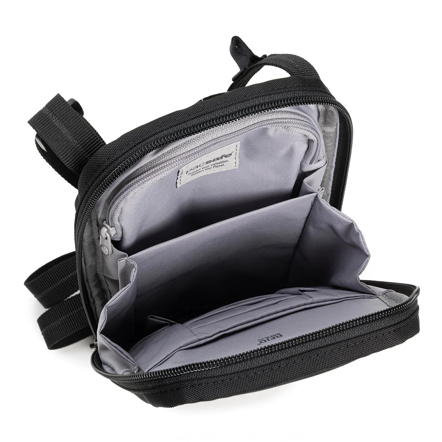 Pacsafe - RFIDsafe Tech crossbody Black