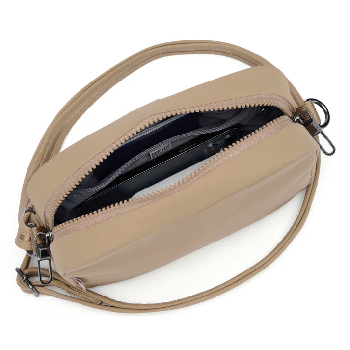 Pacsafe - CX square crossbody - Taupe