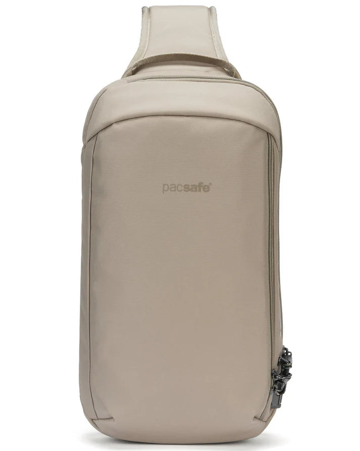 Cuffv Tech Pacsafe - V Tech Sling - Beige | Luggage Outlet