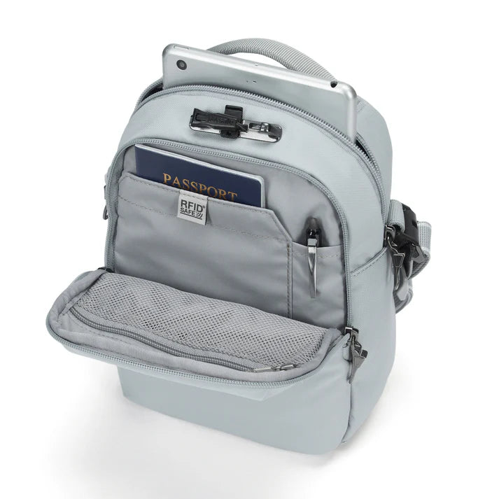Pacsafe - V Companion Crossbody - Digital Gray