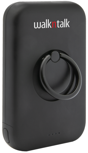 Walk N Talk - Wireless Magnetic Powerbank 5000mAh - Black