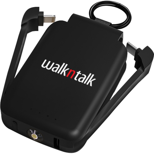 Walk n Talk - Emergency powerbank Charger - Black