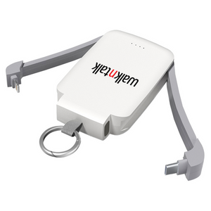 Walk N Talk - Emergency Powerbank Charger - White