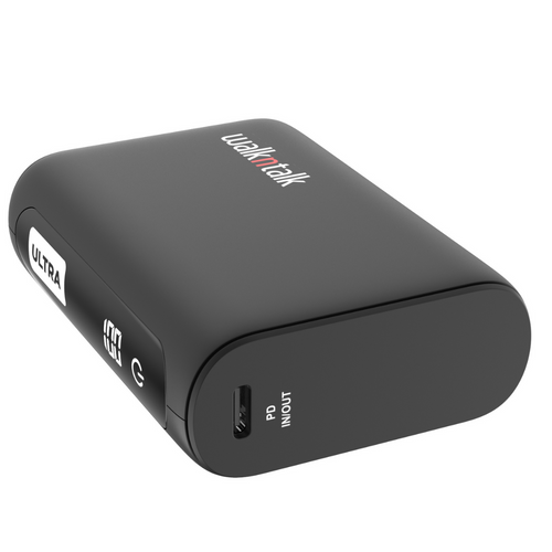 Walk N Talk - PWU-B10K Ultra 10000mAh Powerbank - Black