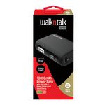 Walk n Talk - PWU-B10K Ultra 10000mAh Powerbank - Black