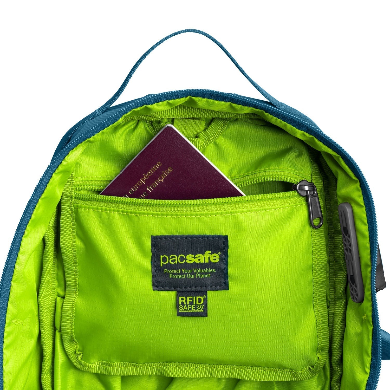 Pacsafe - Eco 12L Sling Backpack - Teal