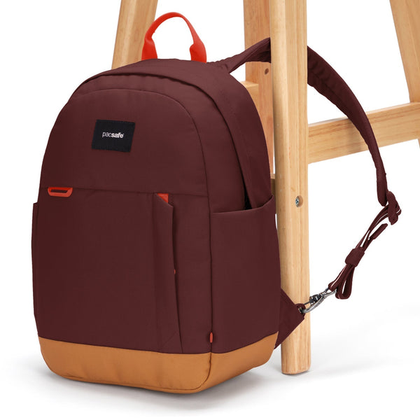 Pacsafe Go 15L Backpack Garnet Red