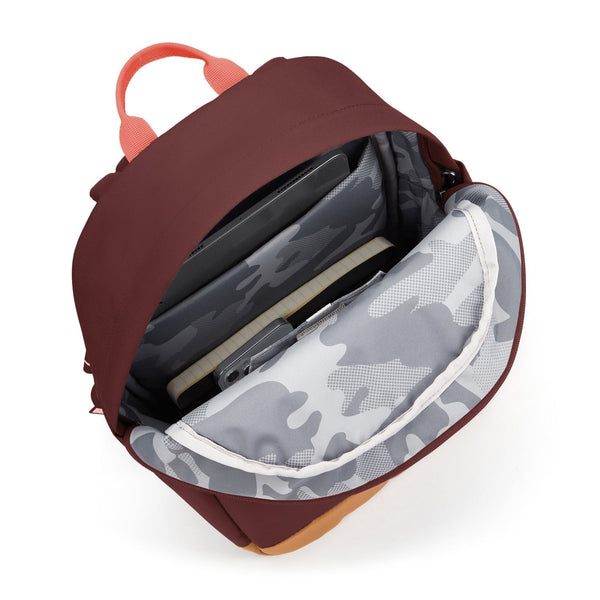 Pacsafe Go 15L Backpack Garnet Red