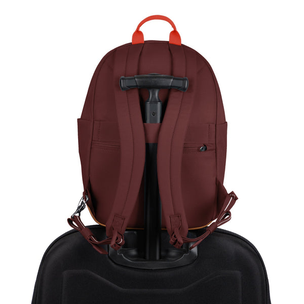 Pacsafe Go 15L Backpack Garnet Red