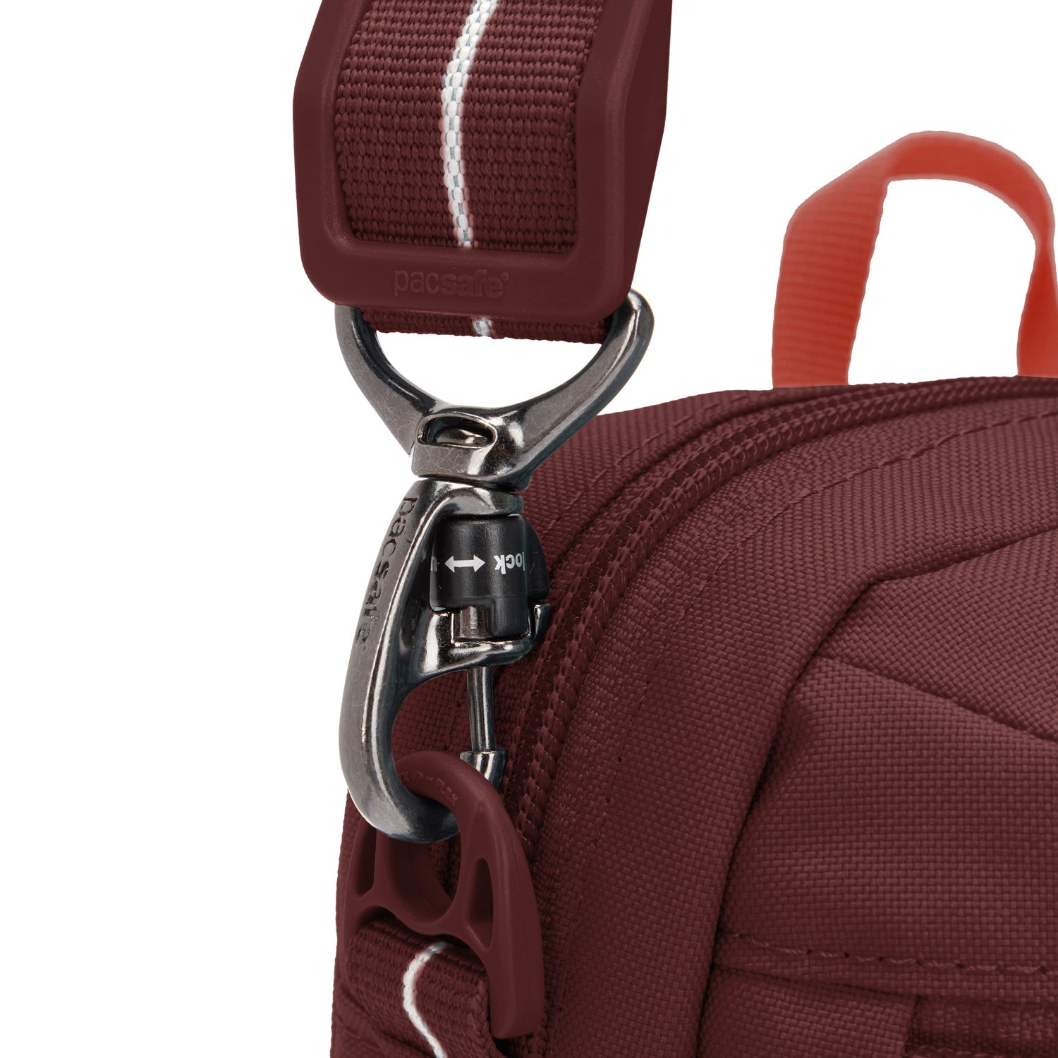 Pacsafe GO Festival Crossbody Garnet Red