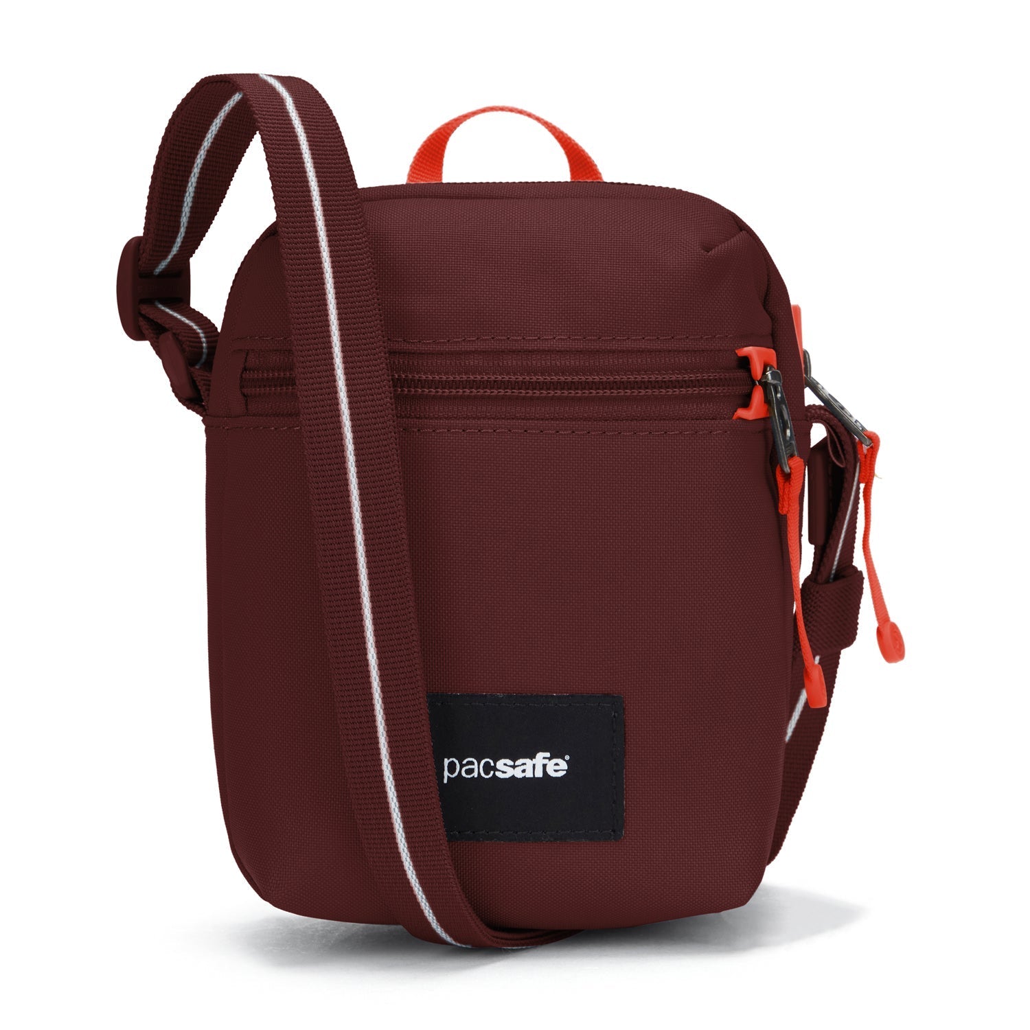 Pacsafe GO Micro Crossbody Garnet Red