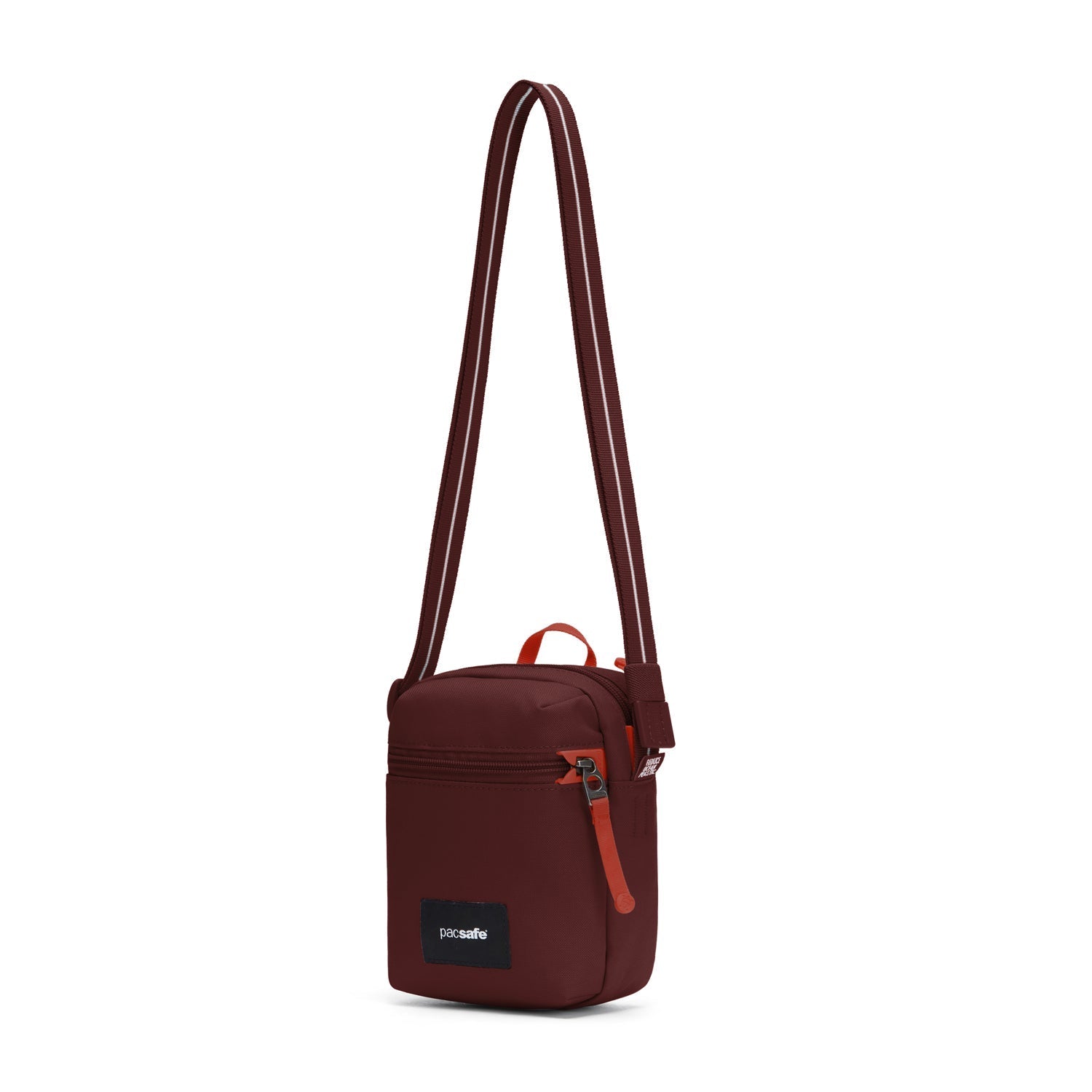 Pacsafe GO Micro Crossbody Garnet Red