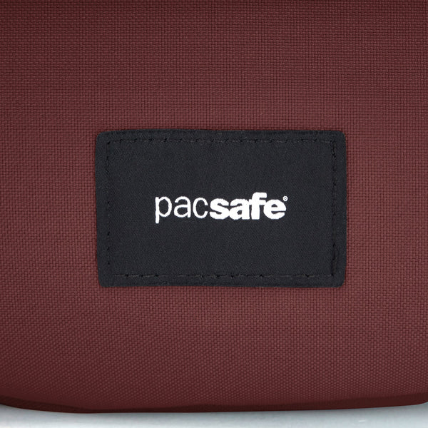 Pacsafe GO Saddle Crossbody Garnet Red