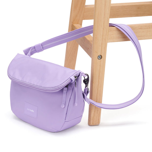 Pacsafe - Go Saddle Crossbody - Lavender — Official product view (35140612)