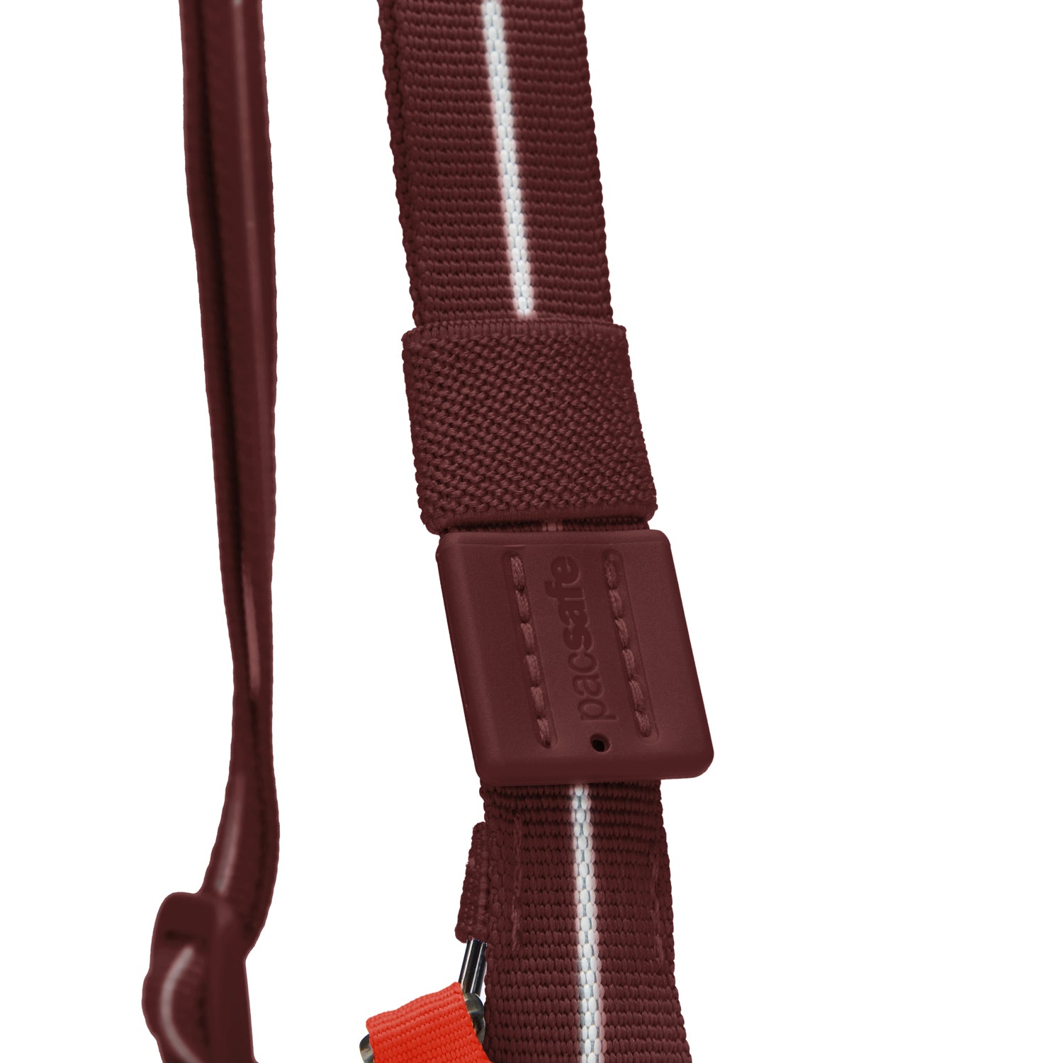 Pacsafe GO Tech Crossbody Garnet Red